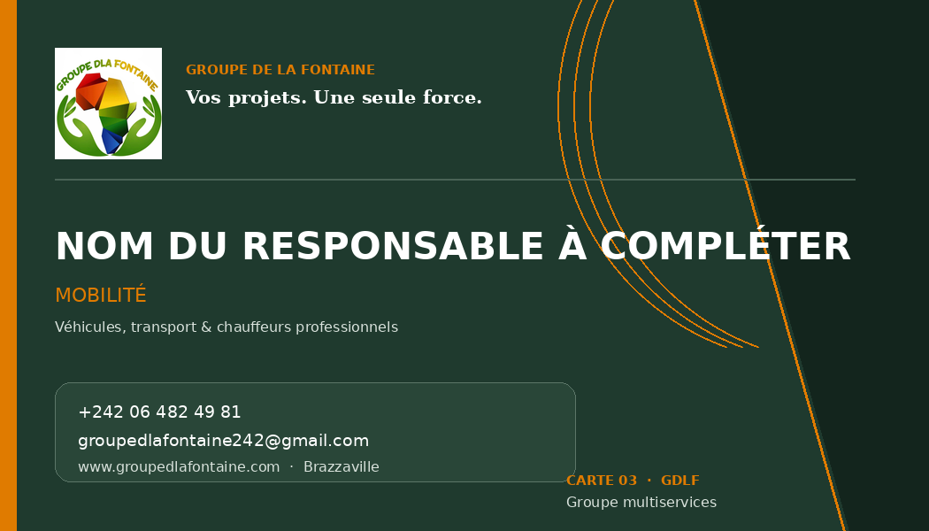 Carte de visite GDLF — Mobilité