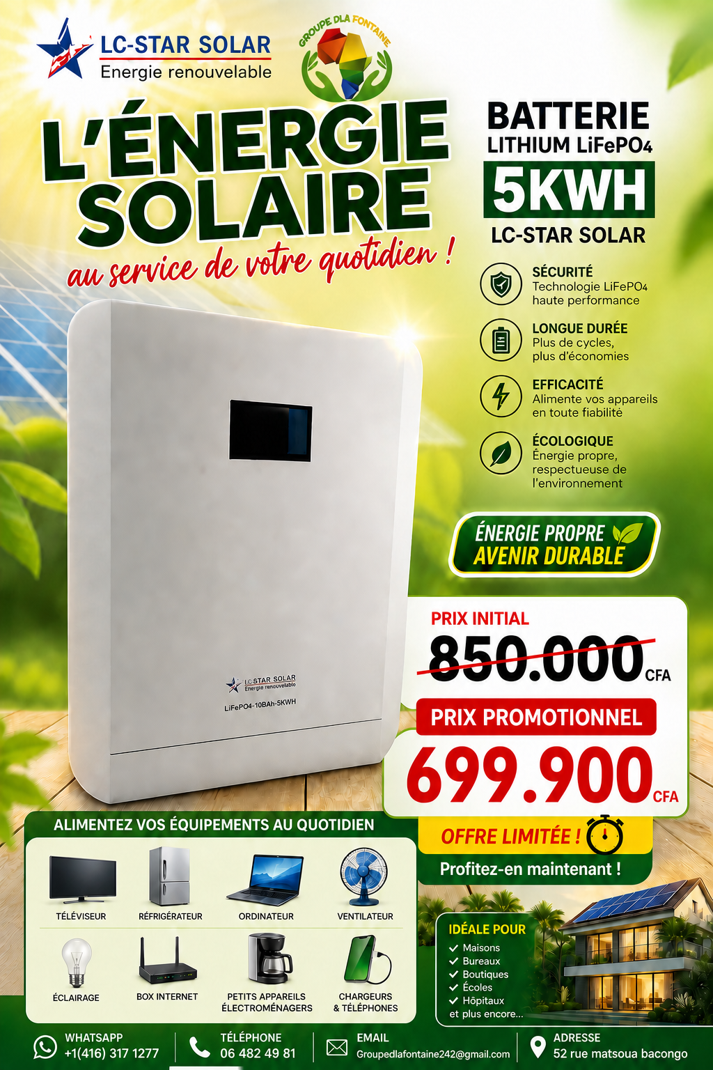 Batterie Lithium